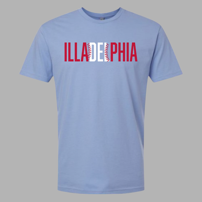 ILLADELPHIA Baseball Tee